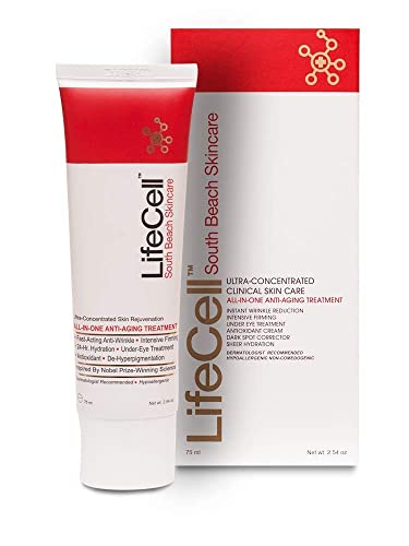 South Beach Skincare Lifecell: All In One Anti-Aging Treatment 2.54 oz