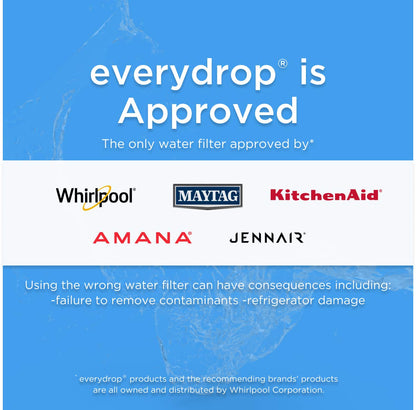 Everydrop by Whirlpool Ice and Water Refrigerator Filter 5, EDR5RXD1, Single-Pack