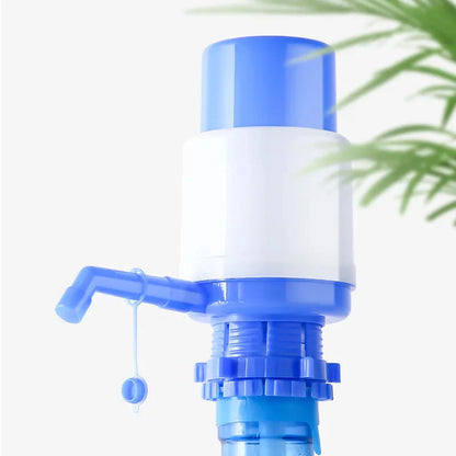 Water Bottles Pump Manual Hand Pressure Drinking Fountain Pressure Pump Water Press Pump with An Extra Short Tube Food Grade