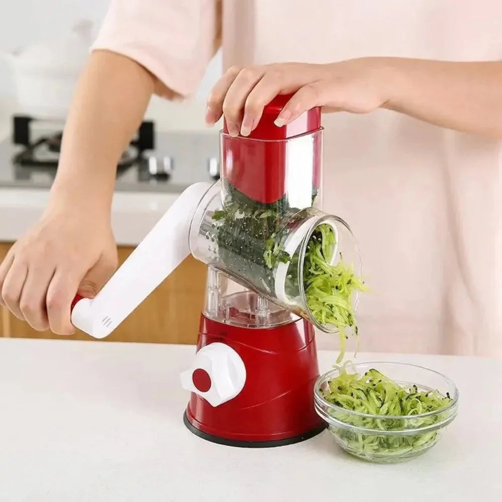 Kitchen Gadgets Vegetable Chopper Shredders Fruit & Vegetable Tools Food Cutter Multifunctional Rotary Manual Slicers Kitchen