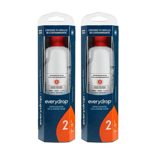 everydrop by Whirlpool Ice and Water Refrigerator Filter 2, EDR2RXD1, Single-Pack